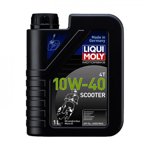 Λιπαντικό ΜΟΤΟ Liqui Moly 4T 10W-40 Scooter 1lt 